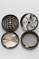 4 parts aluminium herb grinder with handle_1