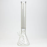 17.5" Star 7 mm glass water bong_2