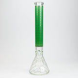 17.5" Star 7 mm glass water bong_6