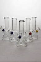 6 in. clear glass water bong_0