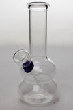 6 in. clear glass water bong_3