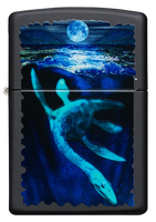 Zippo 49697 Black Light Loch Ness Design_0