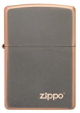 Zippo 49839ZL Rustic Bronze with Zippo logo_1