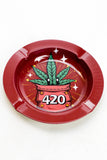 Smoke Arsenal round metal ashtray_7