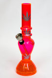 7" acrylic water pipe with grinder_6