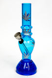 7" acrylic water pipe with grinder_8