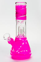 8" single dome percolator glass water bong_9