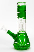 8" single dome percolator glass water bong_13