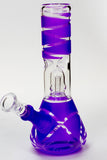 8" single dome percolator glass water bong_8