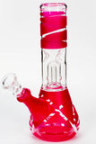 8" single dome percolator glass water bong_7