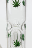 11.5" single dome percolator glass water bong_1