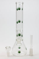 11.5" single dome percolator glass water bong_9