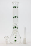 11.5" single dome percolator glass water bong_9