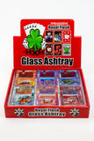 Rectangle glass ashtray Box of 6_6