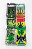 Rectangle glass ashtray Box of 6_8