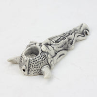 Handmade Ceramic Smoking Pipe [VIKING/L]_3