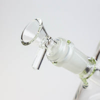 10" SPARK beaker thick glass bent neck water bong_10